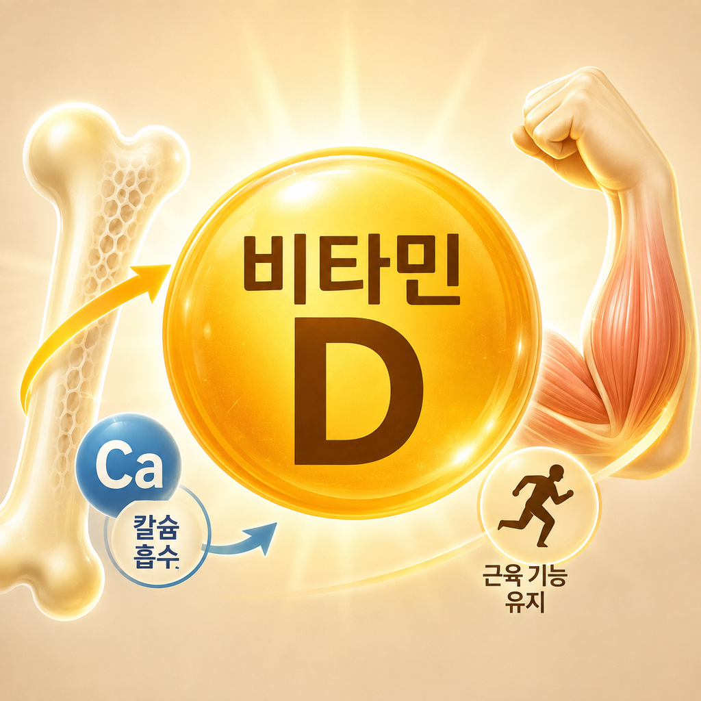 비타민D는 우리 몸에서 어떤 역할을 할까