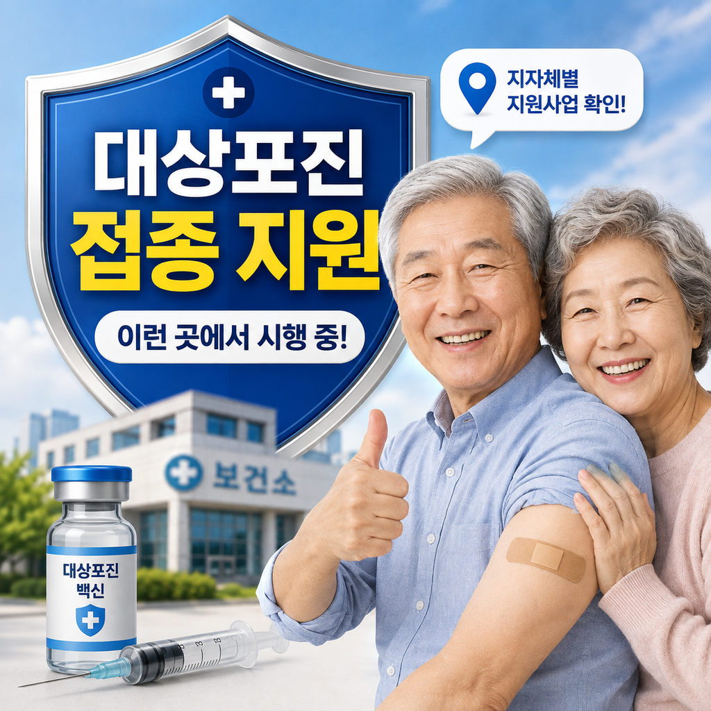 대상포진 접종 지원