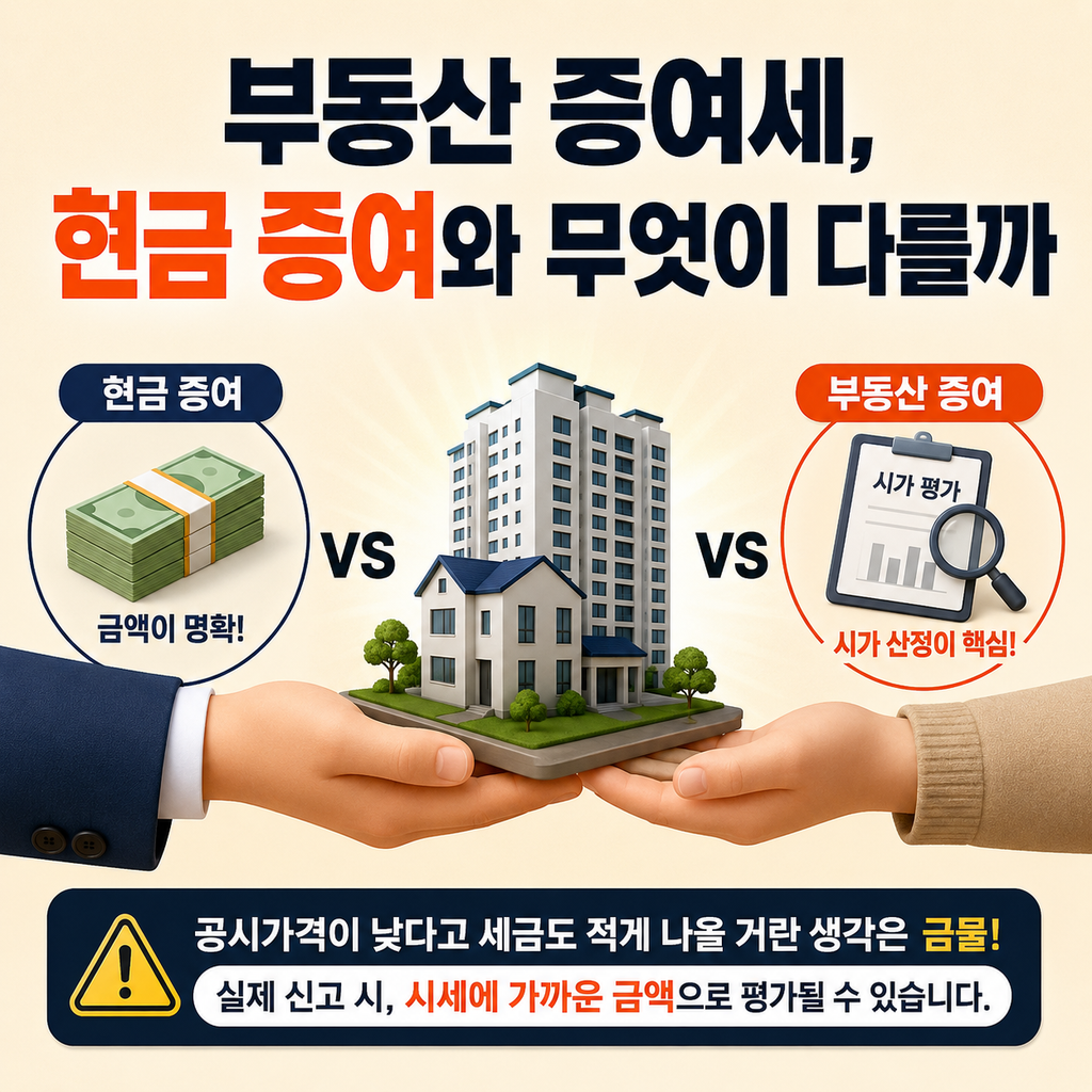 부동산 증여세 계산법 총정리, 증여세율부터 아파트 증여 세금까지