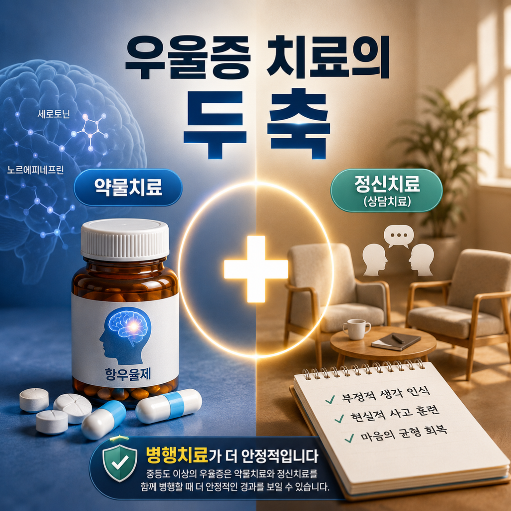 우울증치료, 약물과 상담 어떻게 진행되나 – 병원 방문부터 건강보험까지
