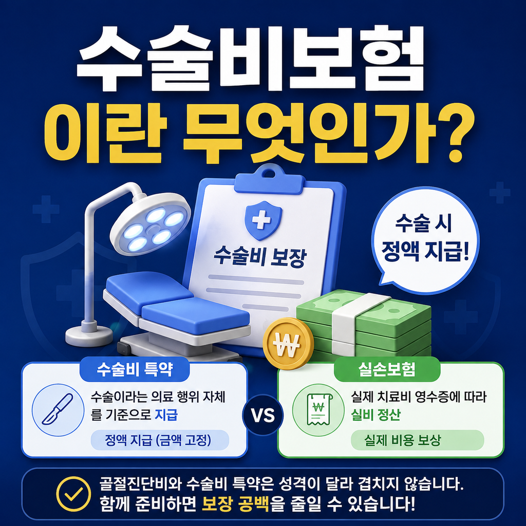 수술비보험, 이 특약 모르면 진짜 손해 봅니다 (feat. 1~5종 분류) 1 수술비보험, 이 특약 모르면 진짜 손해 봅니다 (feat. 1~5종 분류)