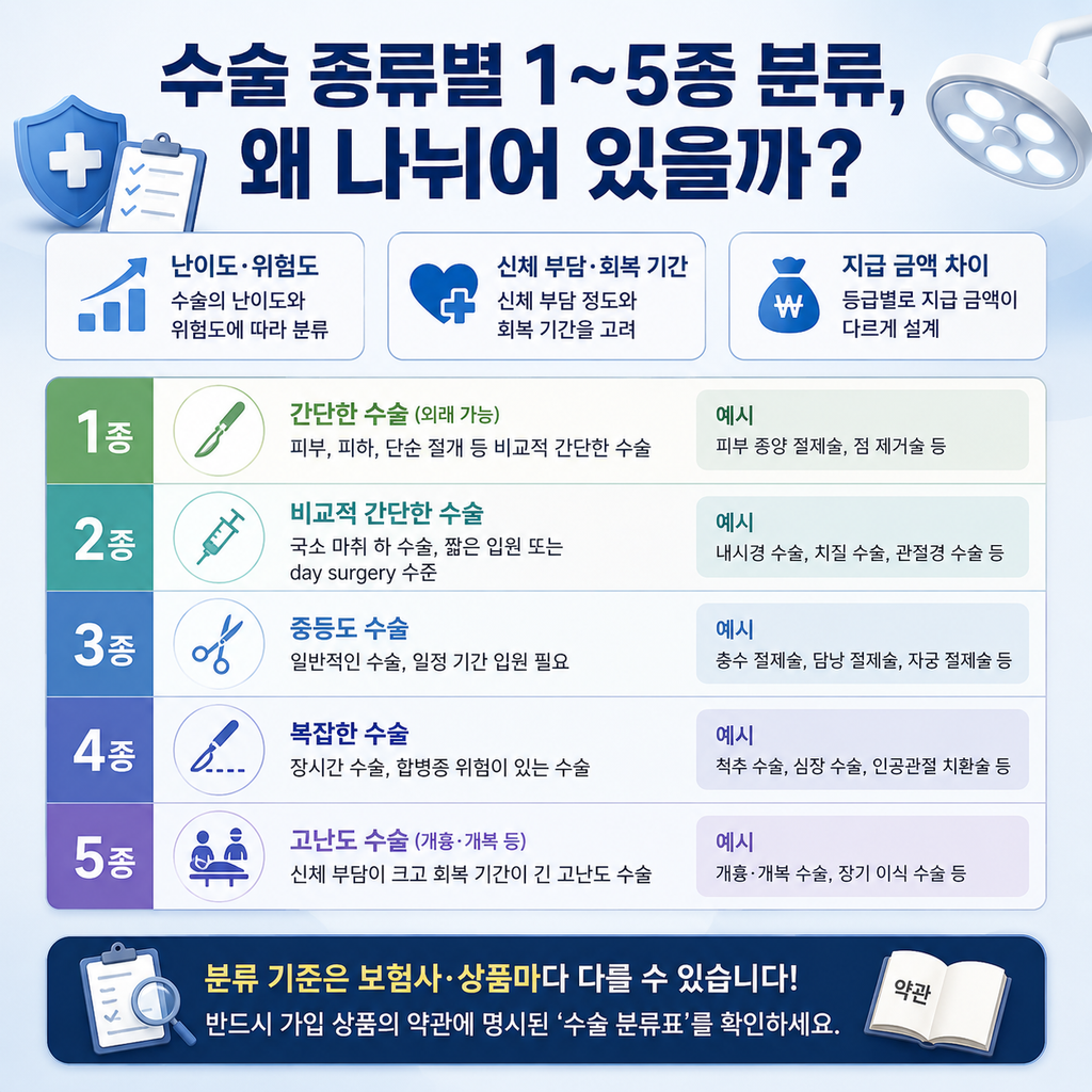 수술비보험, 이 특약 모르면 진짜 손해 봅니다 (feat. 1~5종 분류) 2 수술비보험, 이 특약 모르면 진짜 손해 봅니다 (feat. 1~5종 분류)