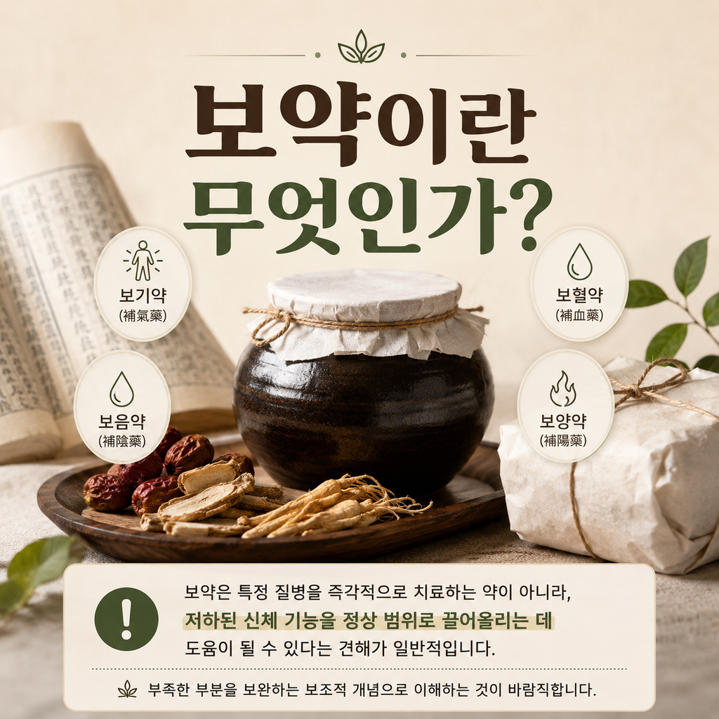 보약, 아무때나 먹으면 효과 없는 이유와 제대로 먹는 시기 총정리