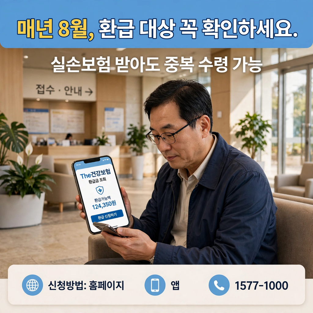 건강보험 본인부담금 상한제, 내가 낸 병원비 돌려받는 법 (2026년 기준)