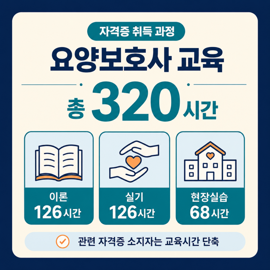 요양보호사 자격증 취득 과정