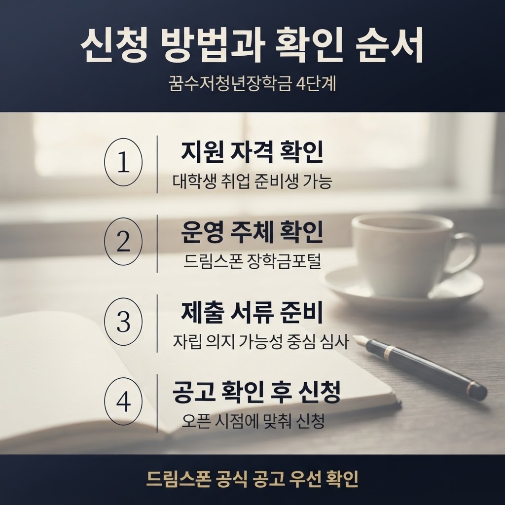 꿈수저청년장학금 신청 기간, 누구나 받을까? 4 섹션 4 이미지