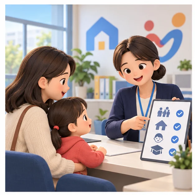 다함께돌봄센터 대상 확인 안내