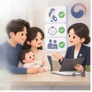 출산육아기 고용안정장려금 대상 확인 안내