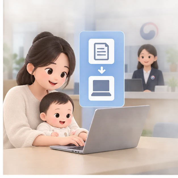 출산육아기 고용안정장려금 신청 절차