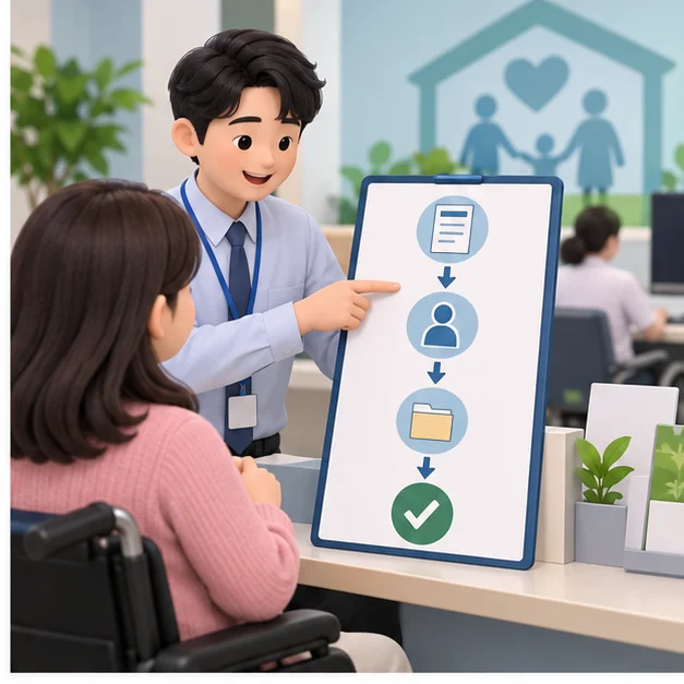 여성장애인 출산비용 지원 신청 절차