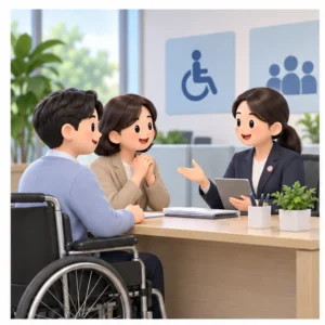 장애인고용장려금 대상 확인 안내