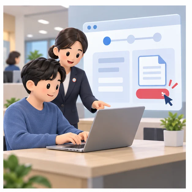 장애인고용장려금 신청 절차