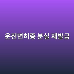 운전면허증 분실 재발급, 신분증만 있으면 사진 없이도 됩니다 3 ec9ab4eca084eba9b4ed9788eca69d ebb684ec8ba4 ec9eacebb09ceab889 1789485205