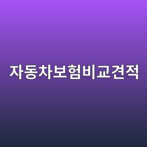 자동차보험비교견적, 이렇게 받아야 진짜 최저가 찾습니다 5 ec9e90eb8f99ecb0a8ebb3b4ed9798ebb984eab590eab2aceca081 1788233715