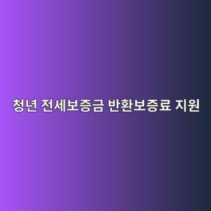 청년 전세보증금 반환보증료 지원, 낸 돈 최대 40만원 돌려받습니다 10 ecb2adeb8584 eca084ec84b8ebb3b4eca69deab888 ebb098ed9998ebb3b4eca69deba38c eca780ec9b90 1788708885