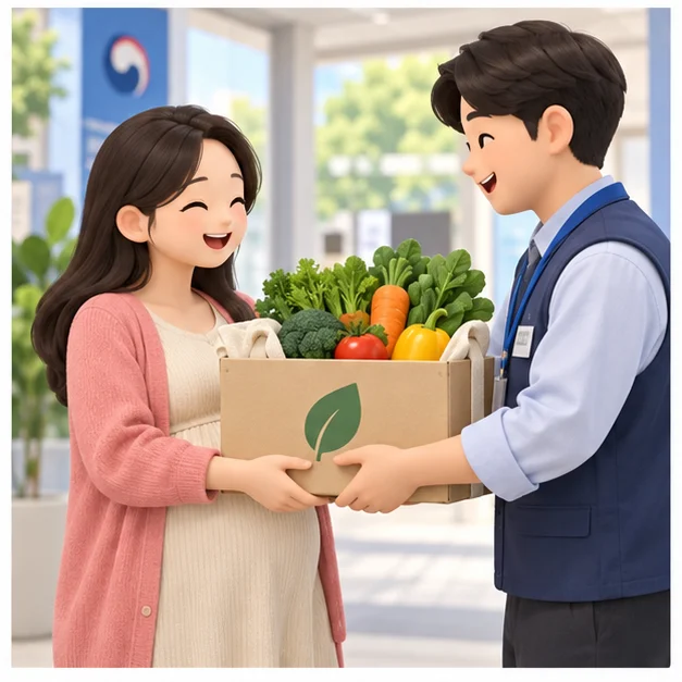 임산부 친환경농산물 꾸러미 지원 공식기관 상담