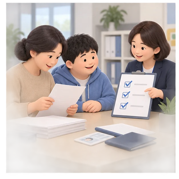발달장애인 긴급돌봄 준비서류 점검