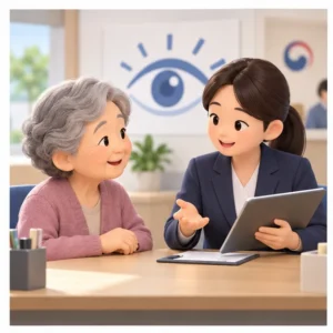 노인 개안수술비 지원 대상 확인 안내