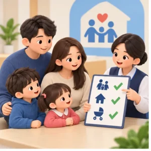 공동육아나눔터 대상 확인 안내