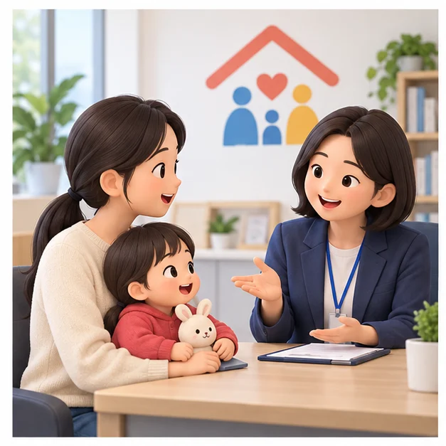 가족센터 방문교육 대상 확인 안내