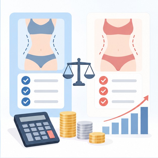 지방흡입 비용 비교 체크리스트