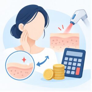 여드름흉터 레이저 비용 대표 안내