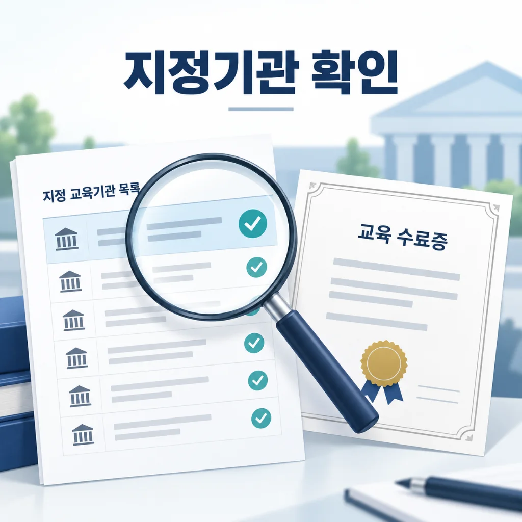 보수교육 이수 확인 방법