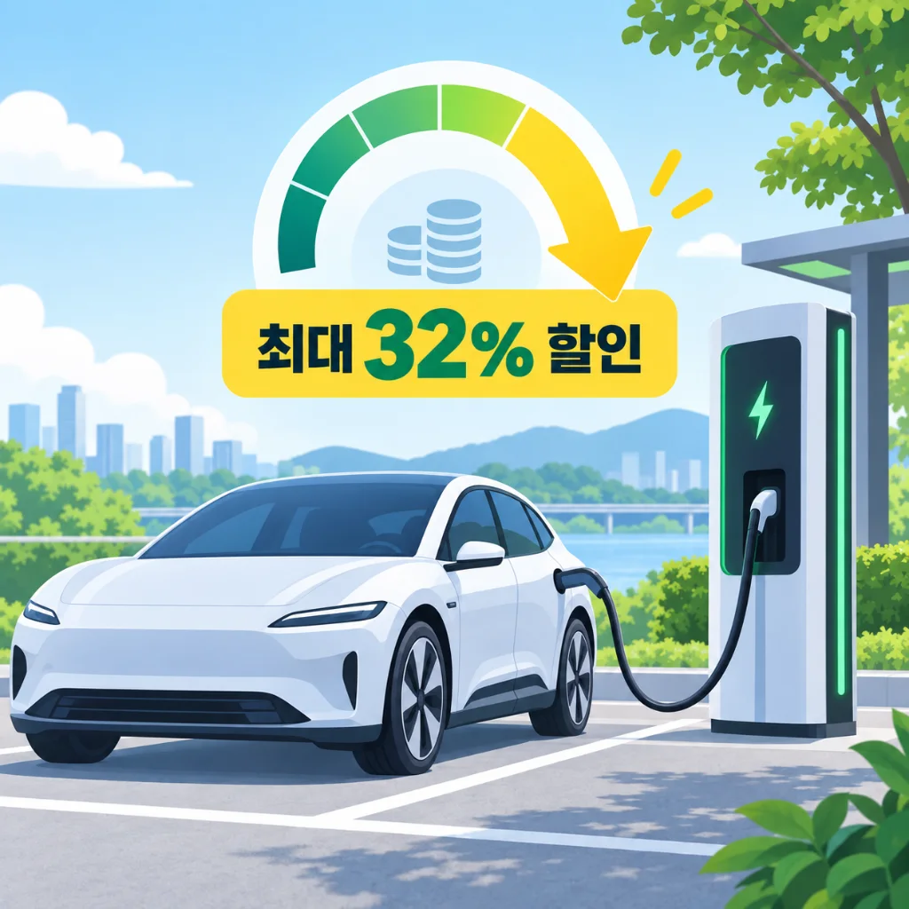 전기차 급속충전 할인율 안내