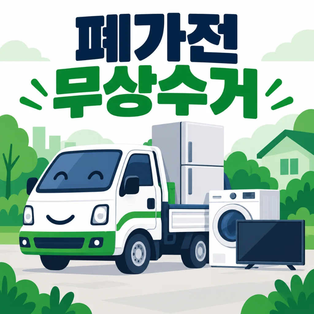 폐가전 무상수거 방문수거 안내