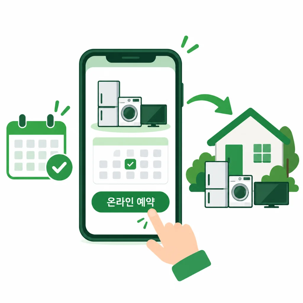 폐가전 무상수거 가능 품목 안내