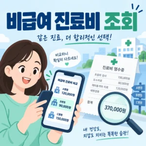 비급여 진료비 조회 안내
