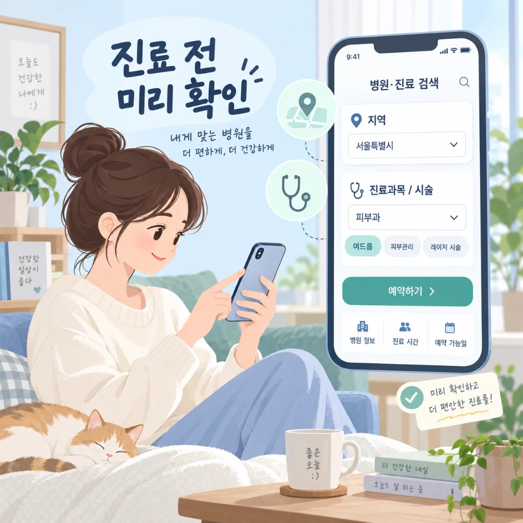 비급여 진료비 조회 방법, 병원별 가격 비교와 확인사항 3 스마트폰 비급여 진료비 검색