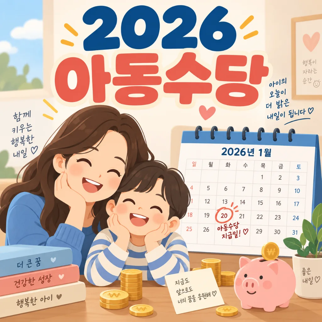 2026 아동수당 확대 안내