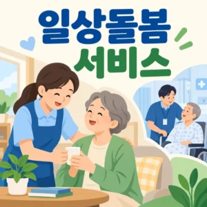 일상돌봄 서비스 지원 안내