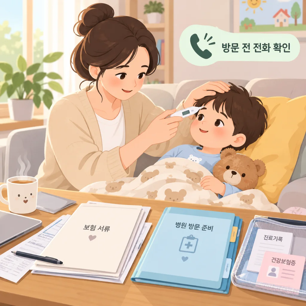 아이 야간진료 준비사항