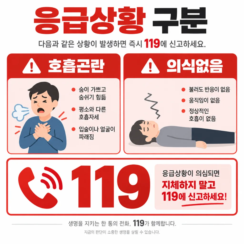 소아 응급상황 대처 안내