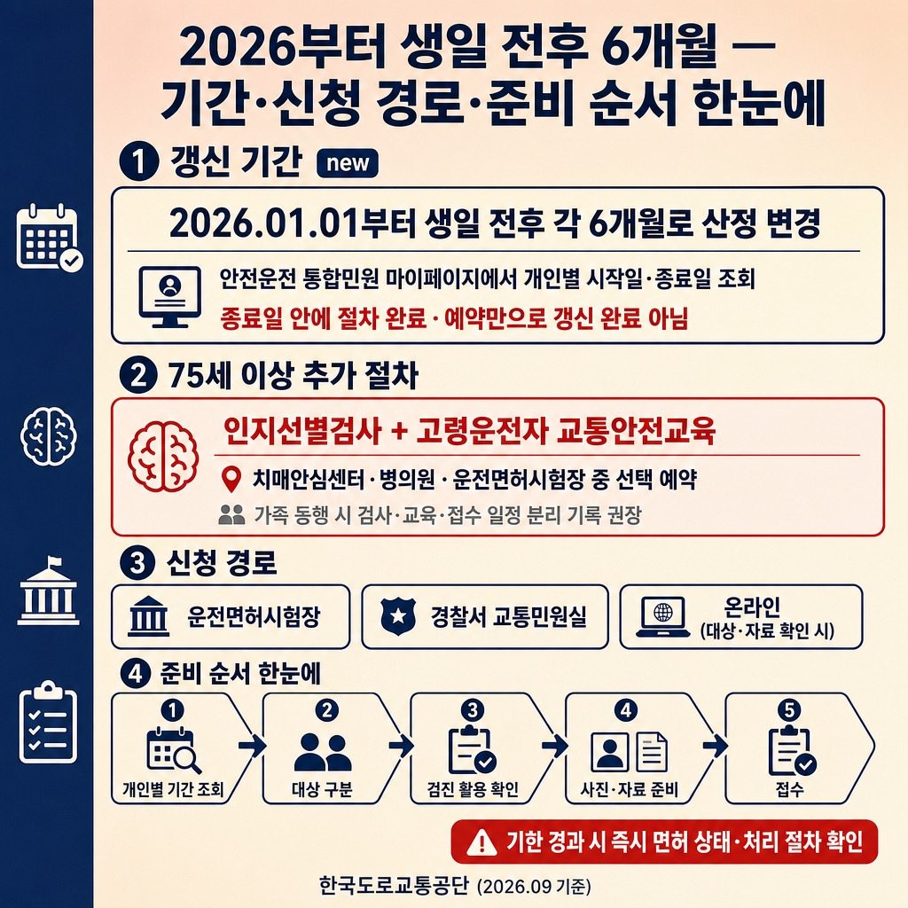 운전면허 적성검사 준비물: 갱신 대상·기간·건강검진 활용법 3 image 18