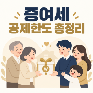 증여세 공제한도 총정리 안내 썸네일 이미지
