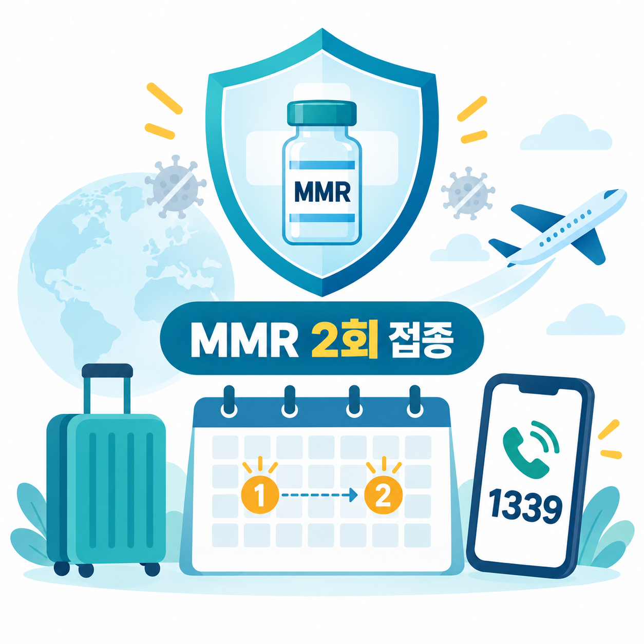 홍역 증상 순서와 발진 특징, MMR 예방접종 안내 4 홍역 MMR 2회 예방접종 안내
