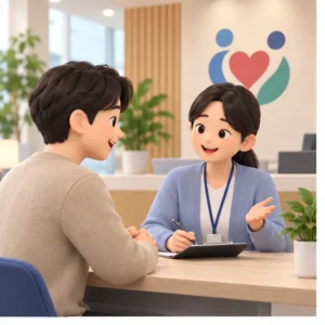 정신건강복지센터 무료상담 대상 확인 안내
