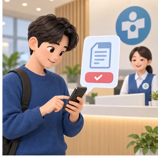 보건소 모바일 헬스케어 신청 절차