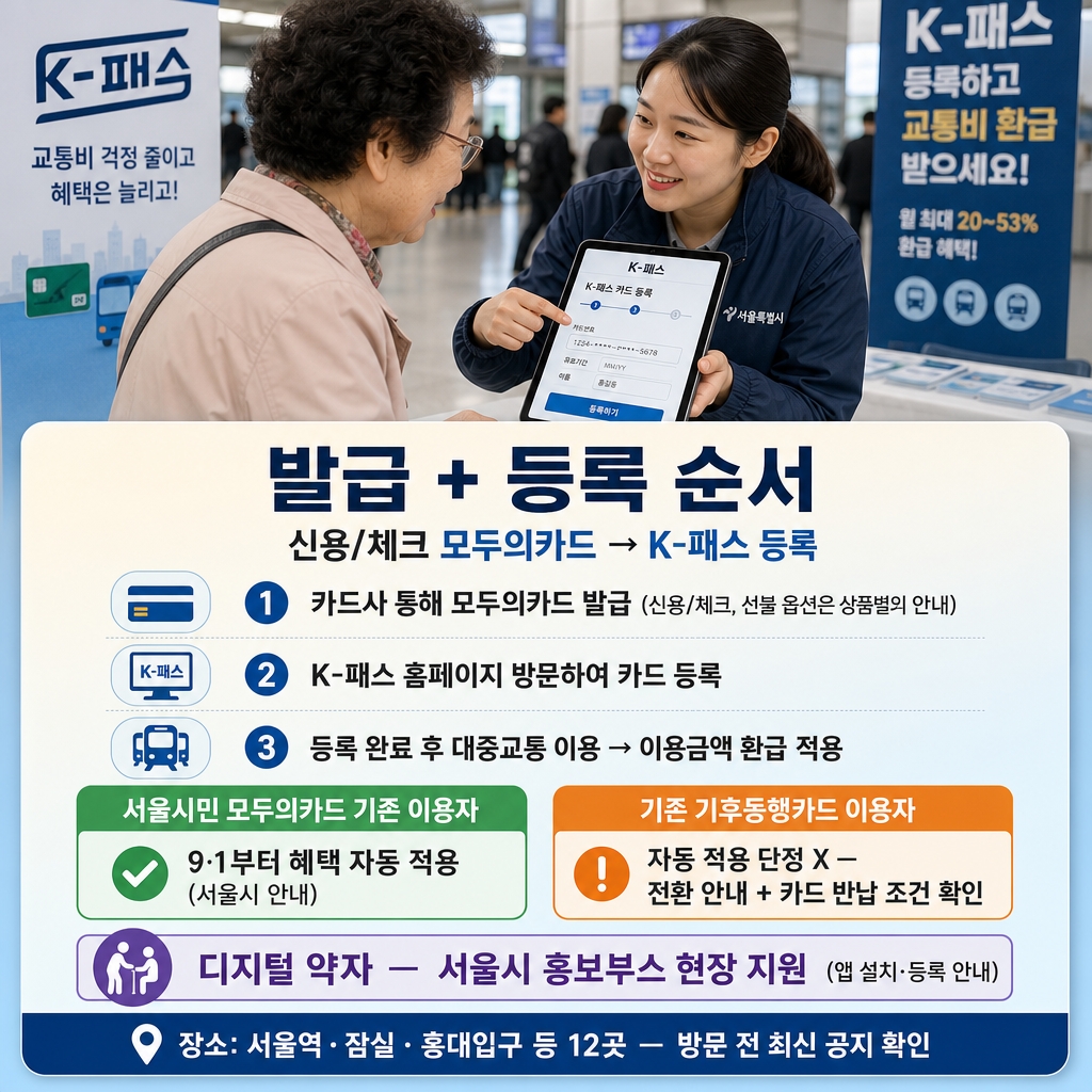 기후동행패스 발급방법, 하나로 합칠까? 2 섹션 2 이미지