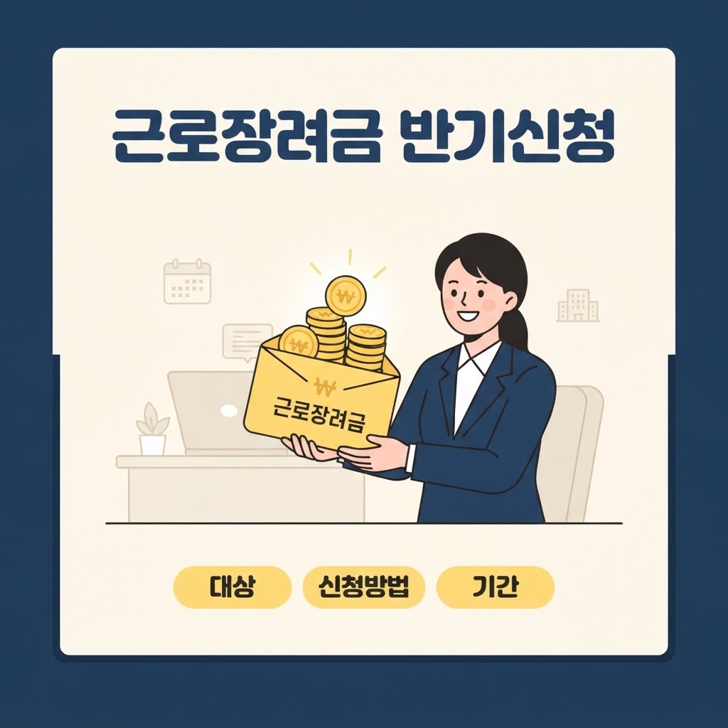 근로장려금 반기 신청 대상과 안내문 미수신 시 대처법, 놓치기 쉬운 조건 1 섹션 1 이미지