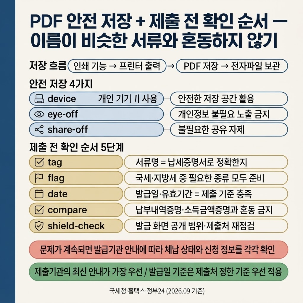 국세 완납증명서 인터넷발급 지방세, 안전하게 지키는 법 4 섹션 4 이미지