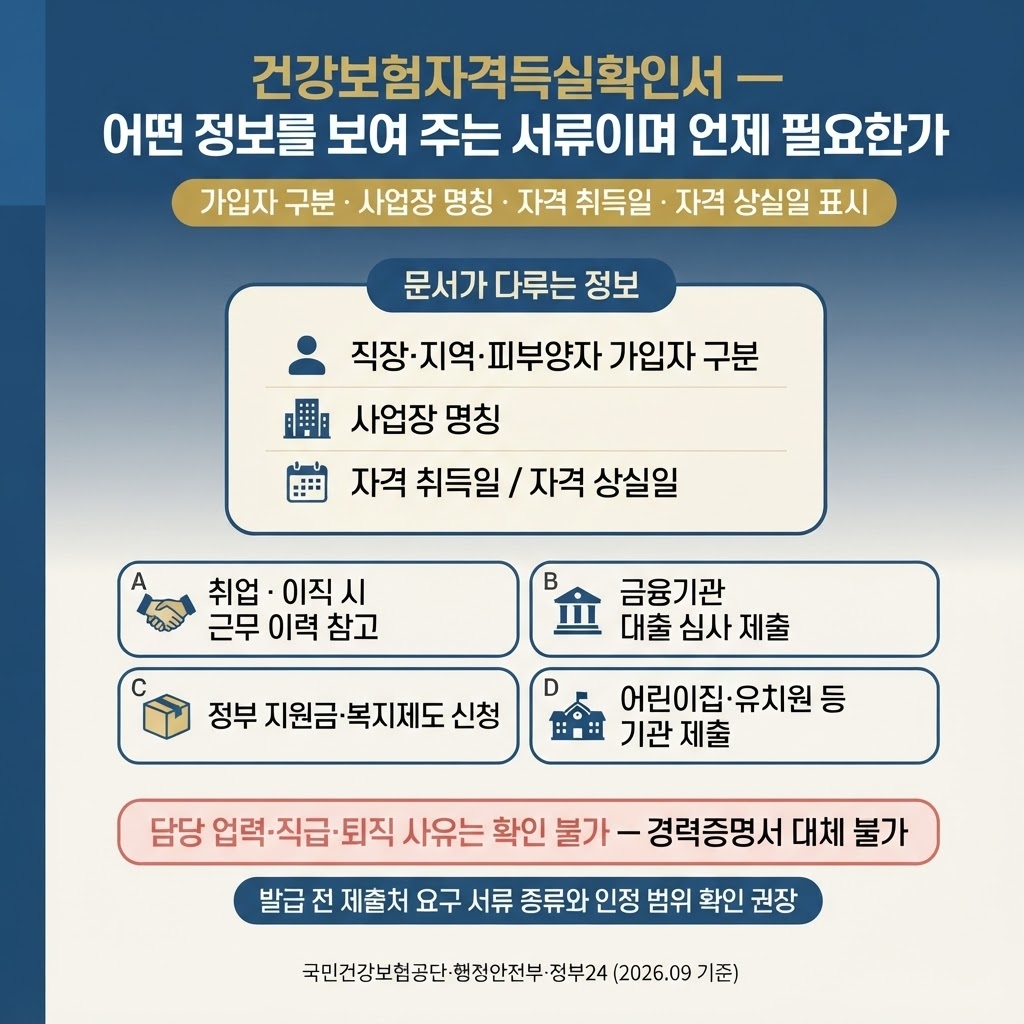 건강보험자격득실확인서 발급 방법 온라인, 한 번에 해결 1 섹션 1 이미지