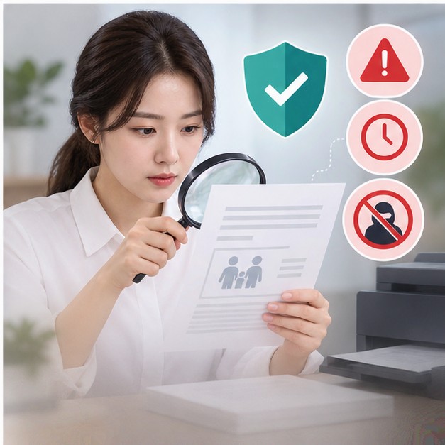 주민등록등본 인터넷 발급 결과 확인과 주의사항