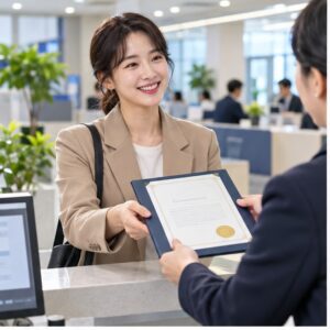 사업자등록증 발급 대표 안내