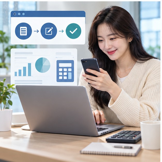사업자등록증 발급 온라인 발급 절차