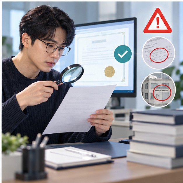 사업자등록증 발급 결과 확인과 주의사항