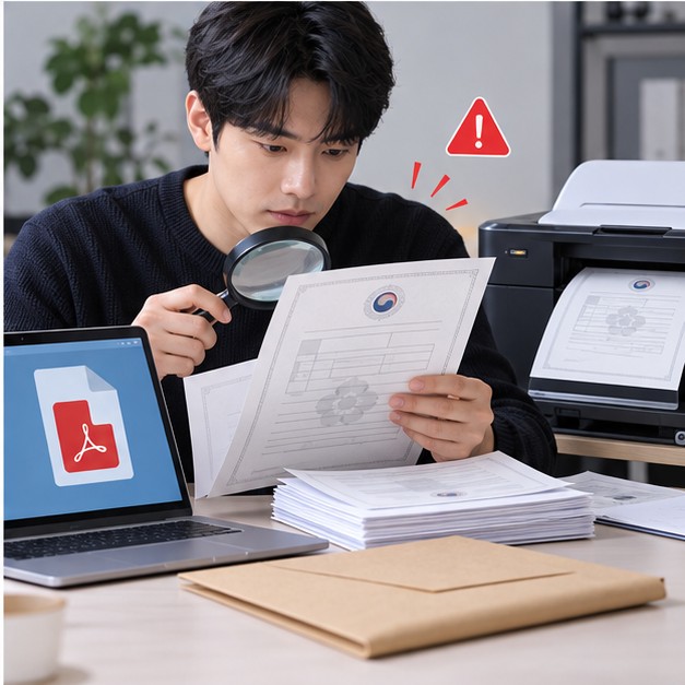 혼인관계증명서 발급 결과 확인과 주의사항